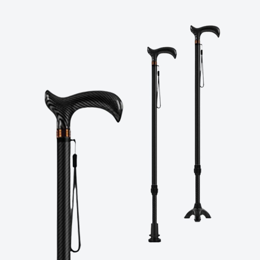 Bastoni Ultralight and Adjustable Carbon Fiber Cane