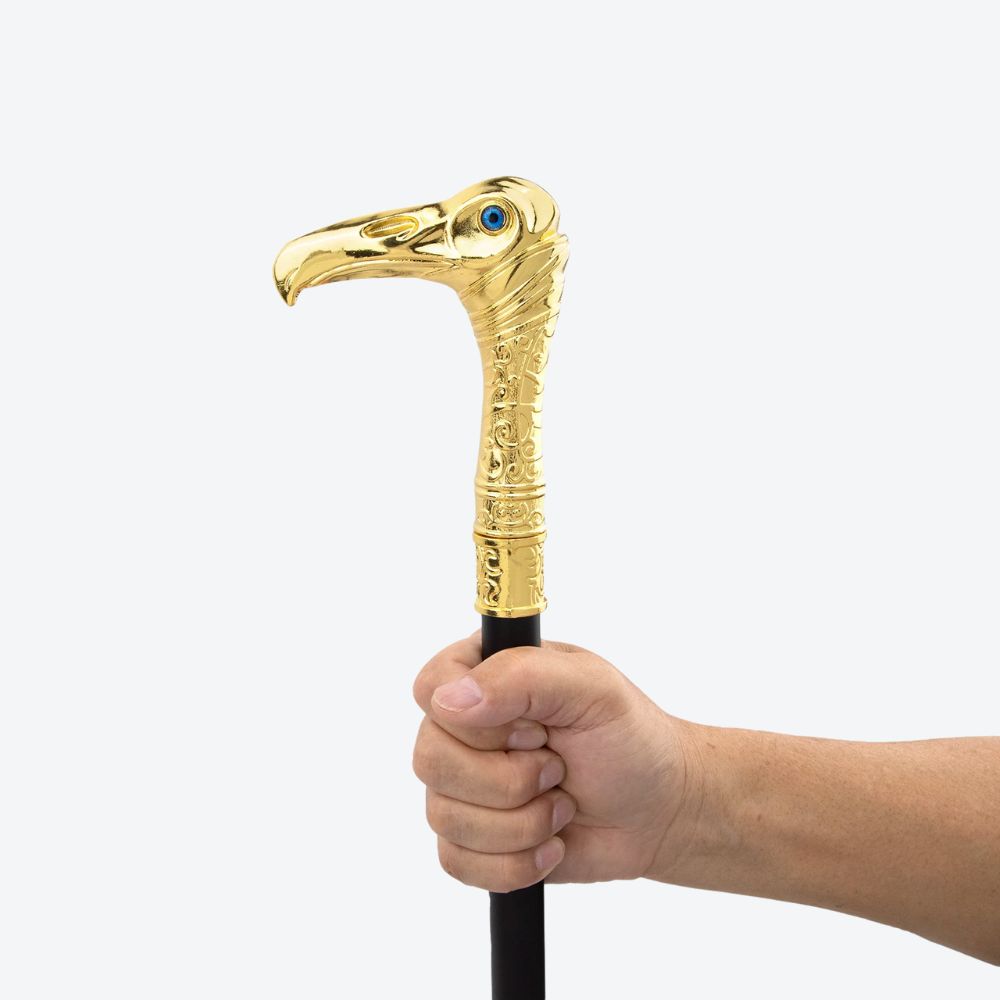Bastoni Vintage Luxury Golden Heron Walking Stick