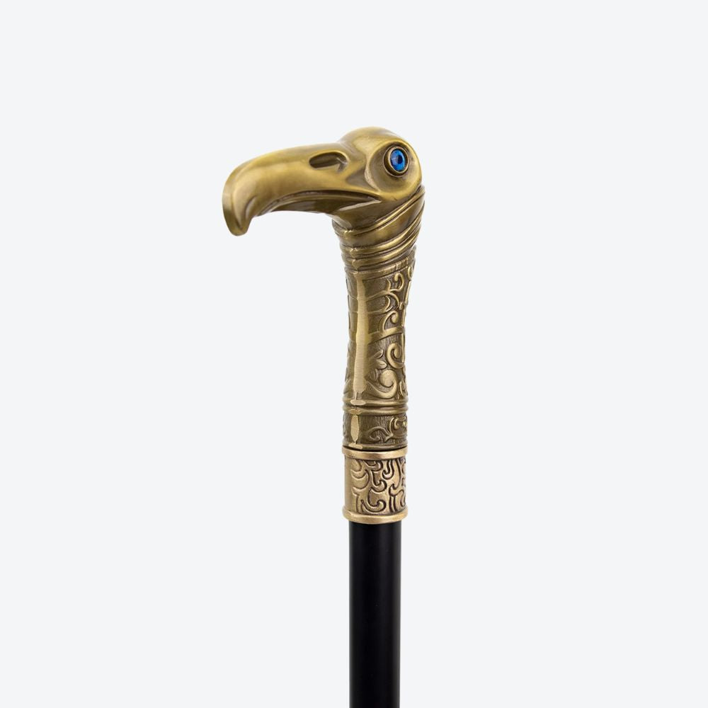 Luxury Vintage Walking Stick Noble Bronze Bastoni Heron