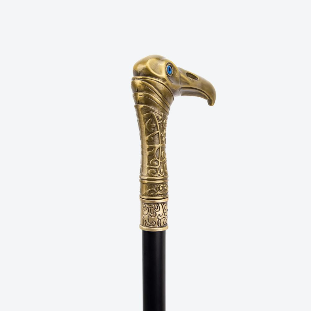 Luxury Vintage Walking Stick Noble Bronze Bastoni Heron