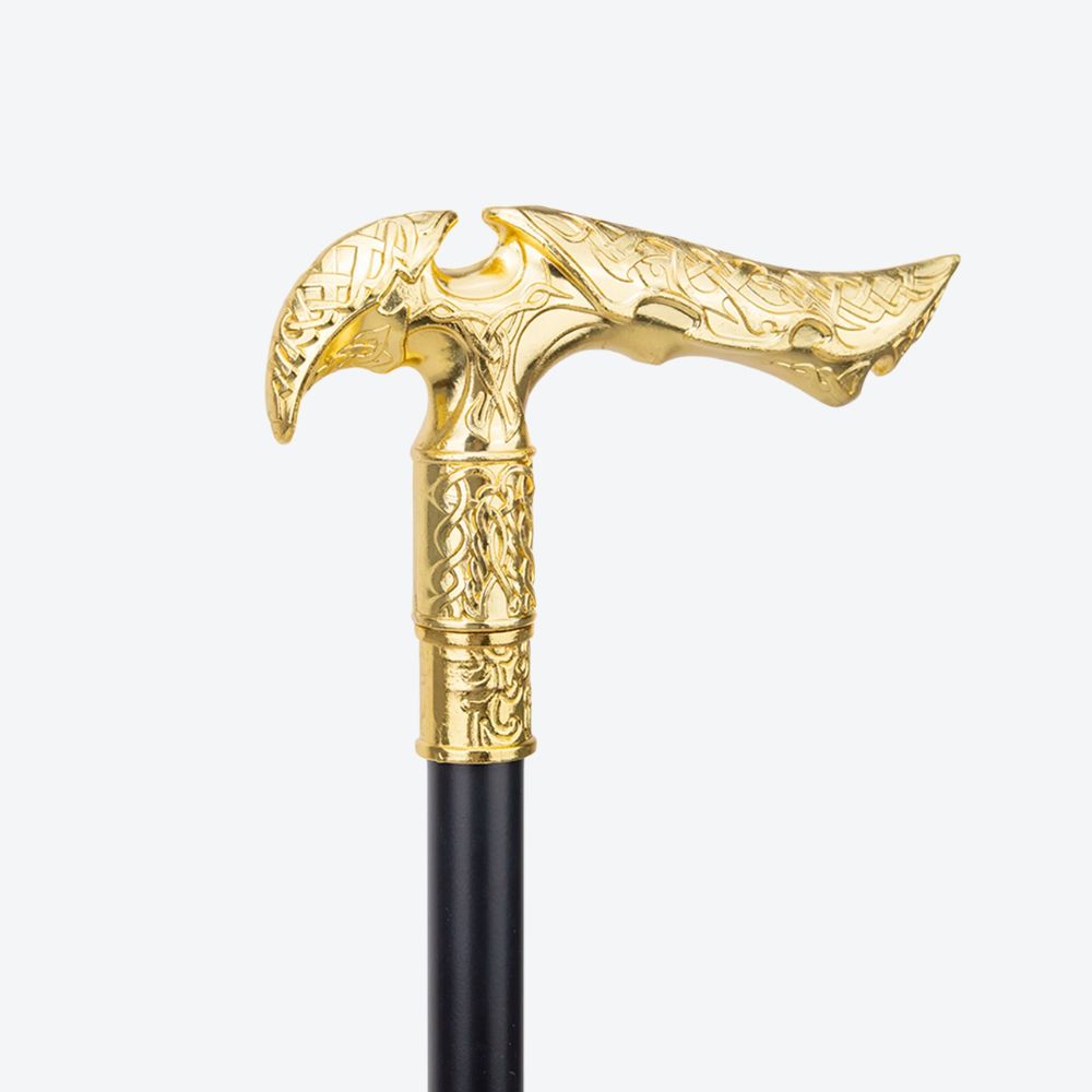 Bastoni Vintage Nordic Cane in Golden Aluminum
