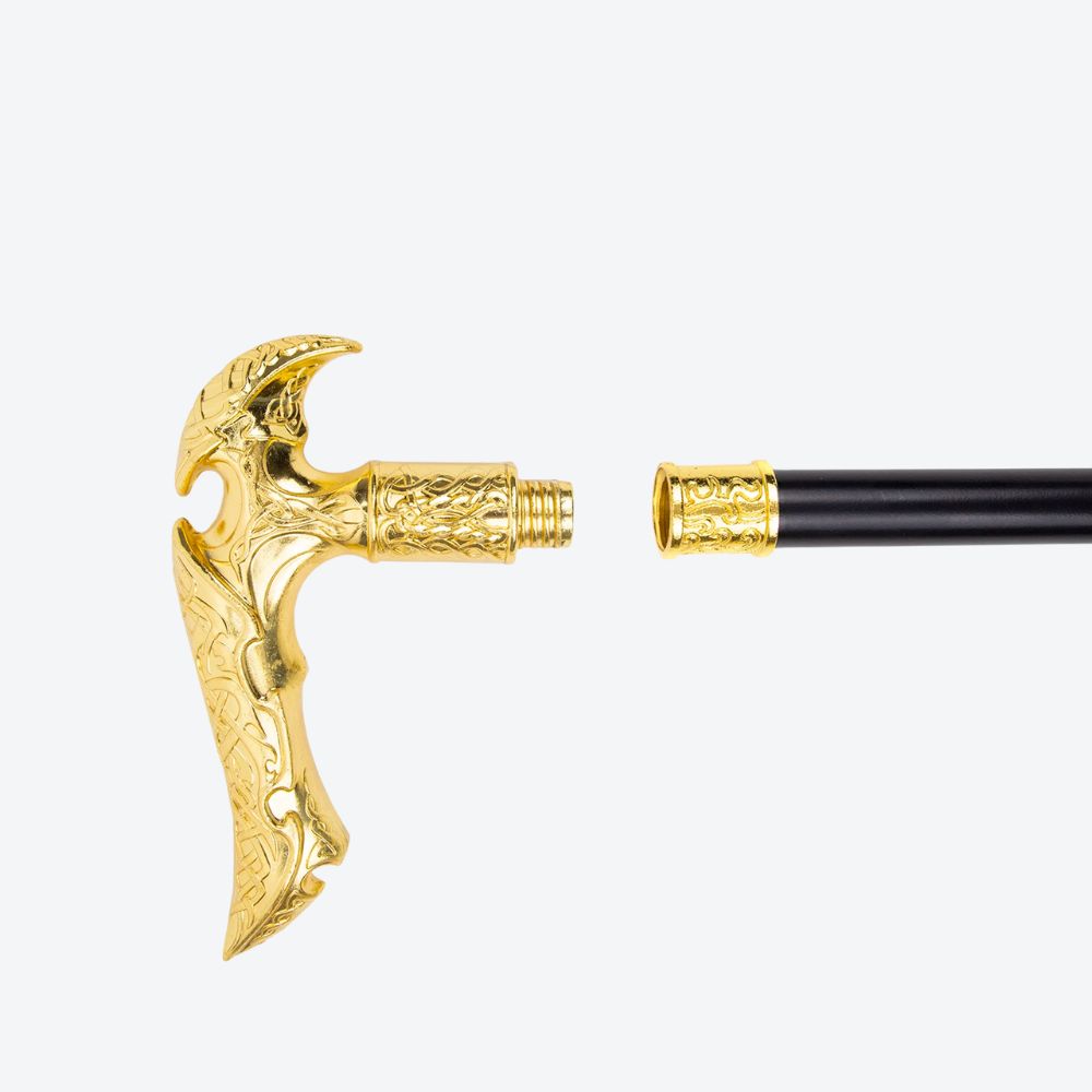 Bastoni Vintage Nordic Cane in Golden Aluminum