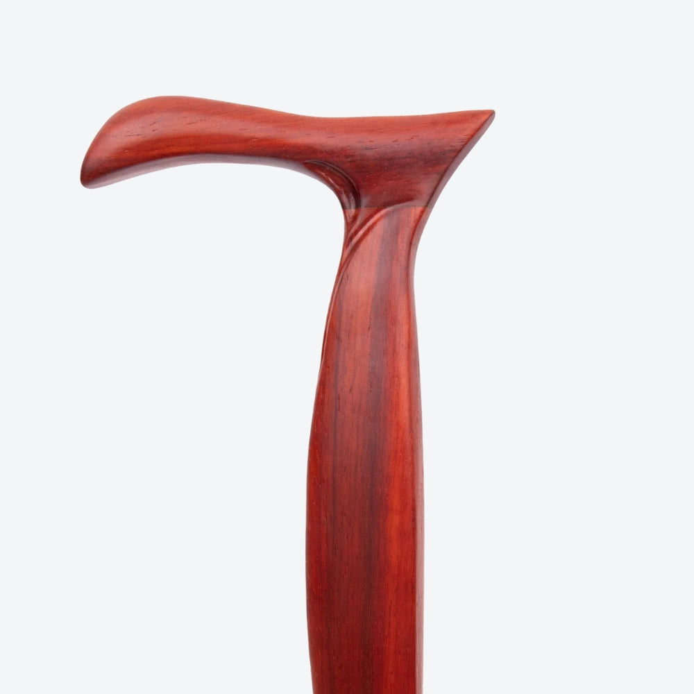 Vintage Red Oak Walking Stick - Bastoni