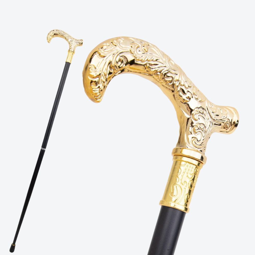 Bastoni Golden Flower Pattern Cane