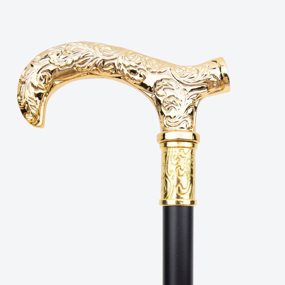 Bastoni Golden Flower Pattern Cane