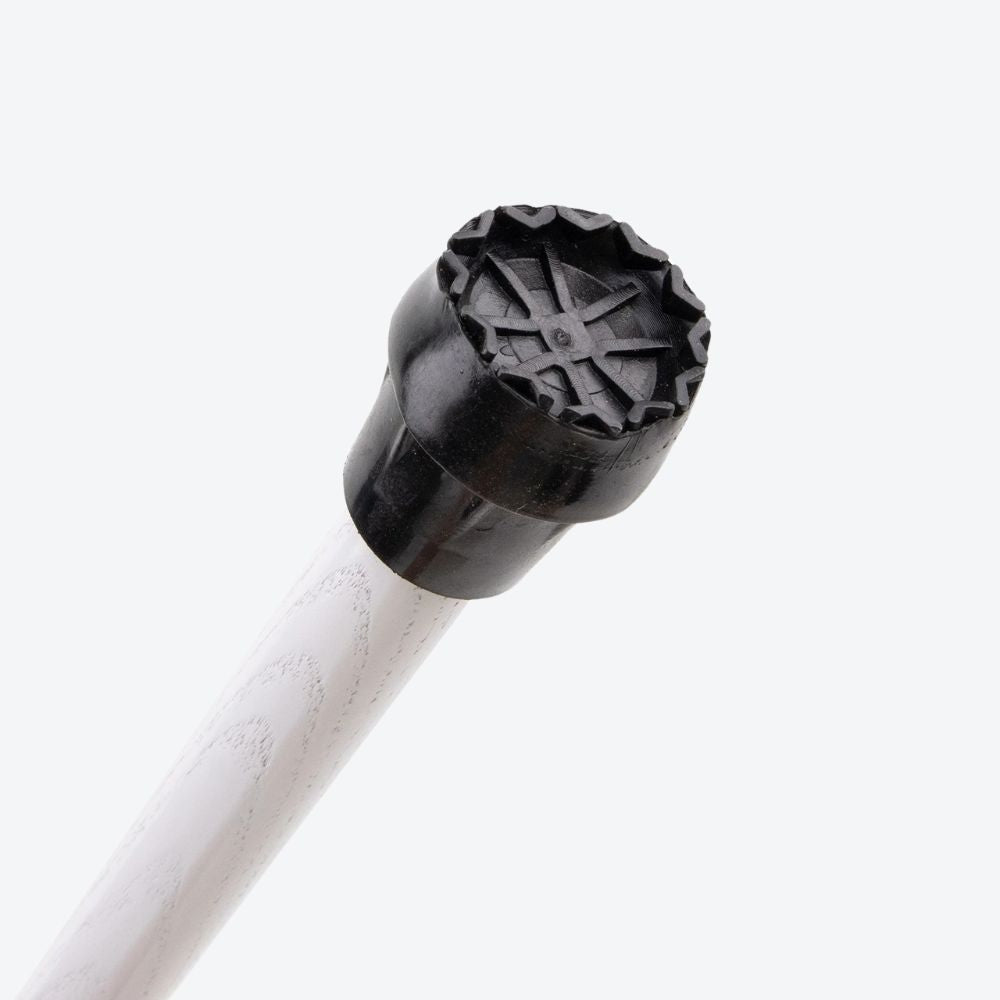 Bastoni White Fish Tail Wooden Cane