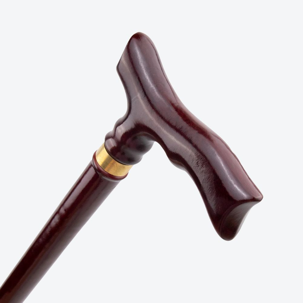 Bastoni Wine Fish Tail Wooden Cane