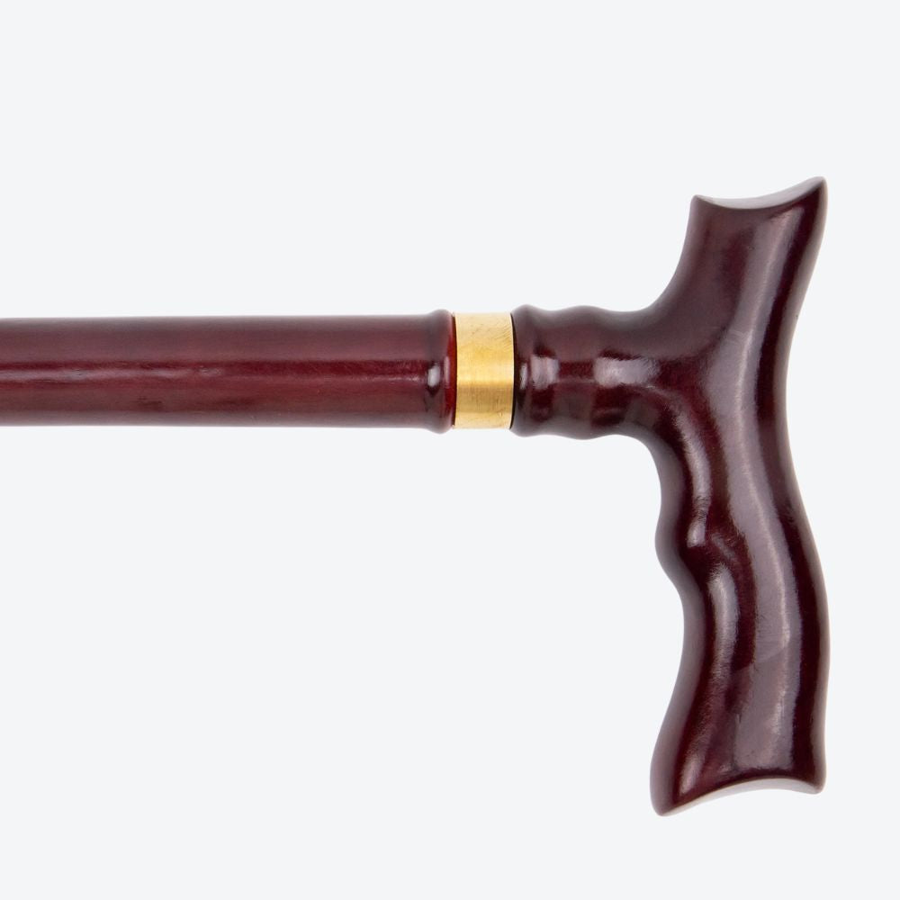 Bastoni Wine Fish Tail Wooden Cane