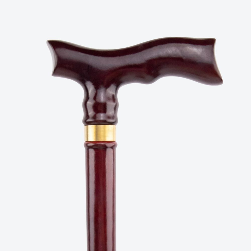 Bastoni Wine Fish Tail Wooden Cane
