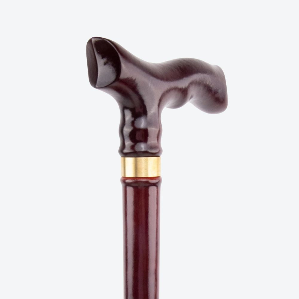 Bastoni Wine Fish Tail Wooden Cane