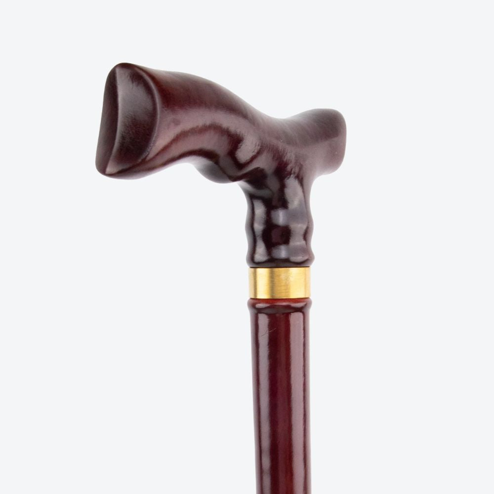 Bastoni Wine Fish Tail Wooden Cane
