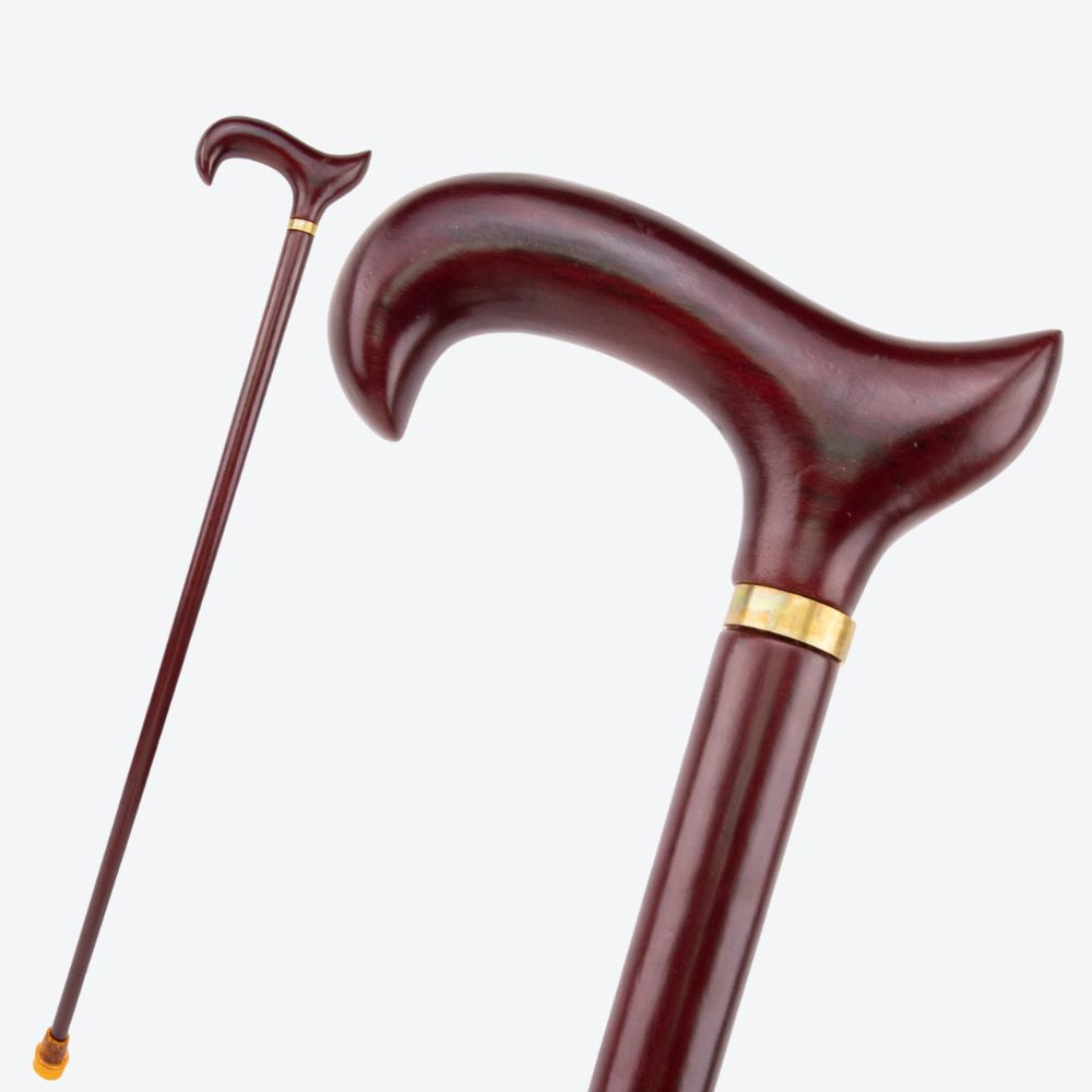 Bastoni Wine Fox Tail Wooden Cane