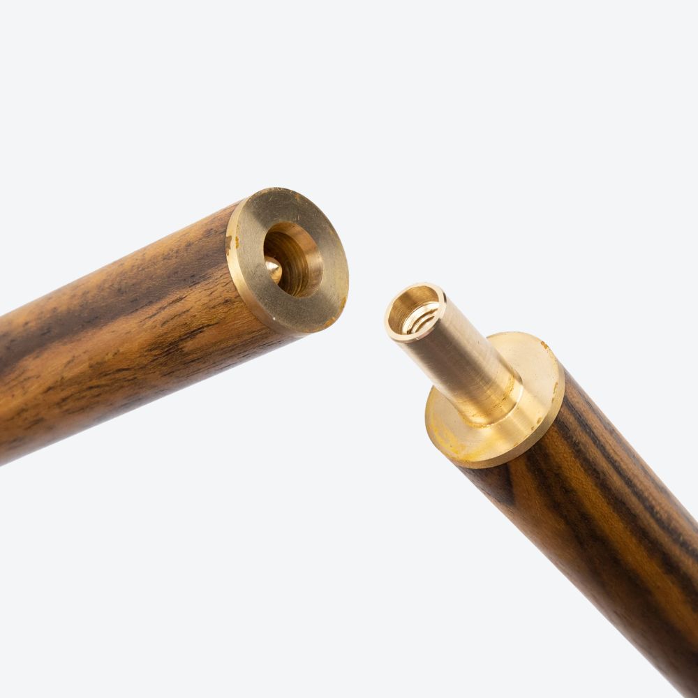 Yellowish Wooden Cane with Bastoni Handle