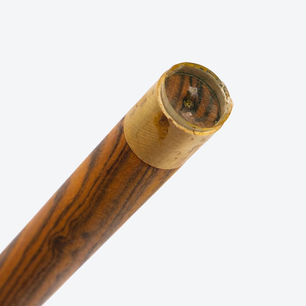 Yellowish Wooden Cane with Bastoni Handle