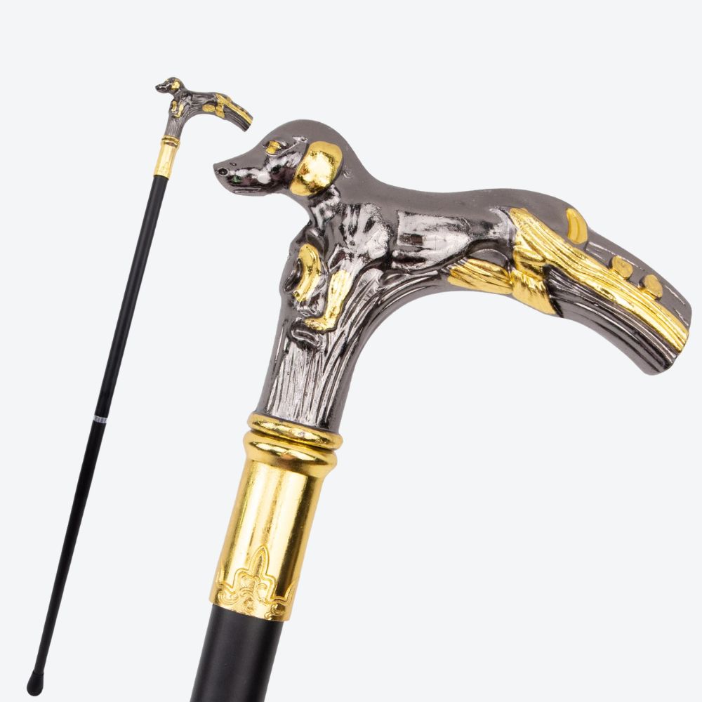 Aristocratic Dog Metal Cane