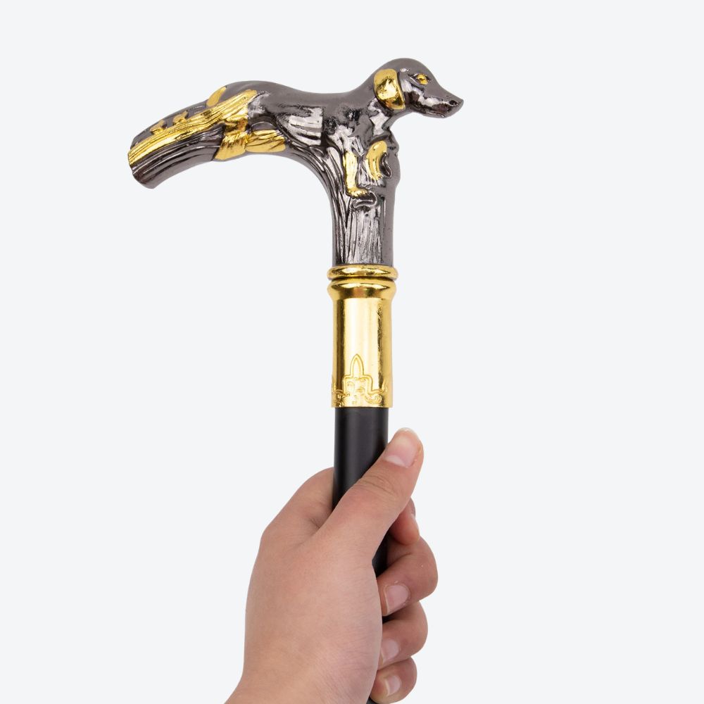 Aristocratic Dog Metal Cane