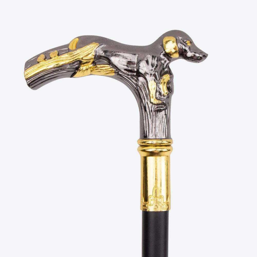 Aristocratic Dog Metal Cane