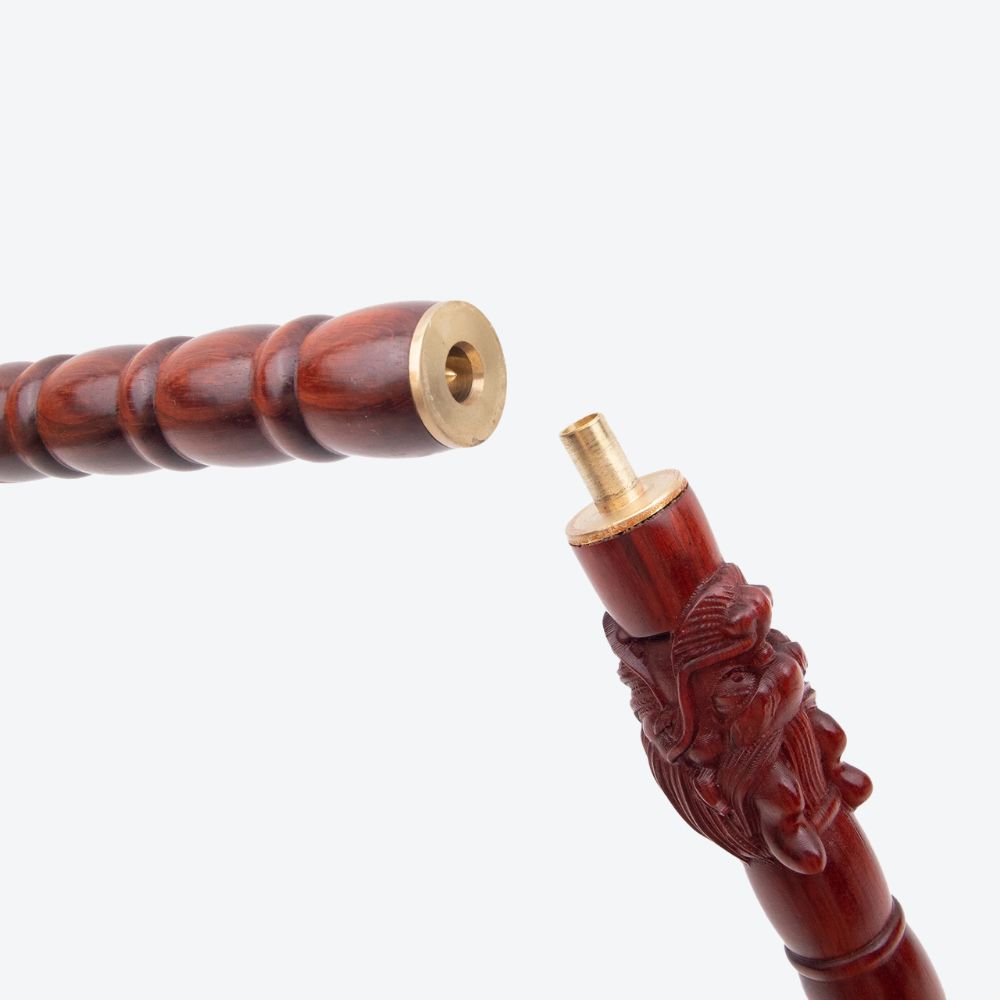 Carved Dragon Wooden Cane