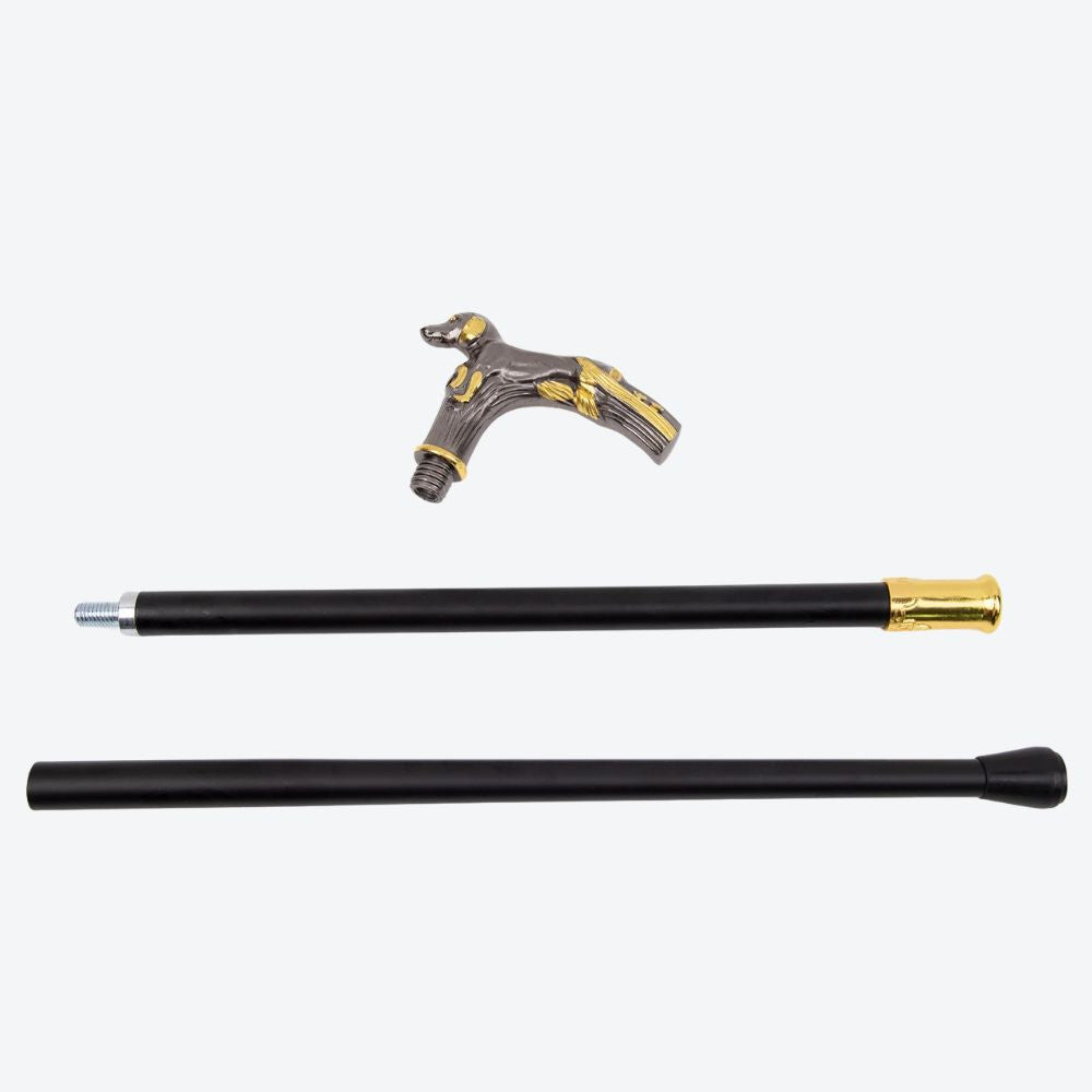 Aristocratic Dog Metal Cane
