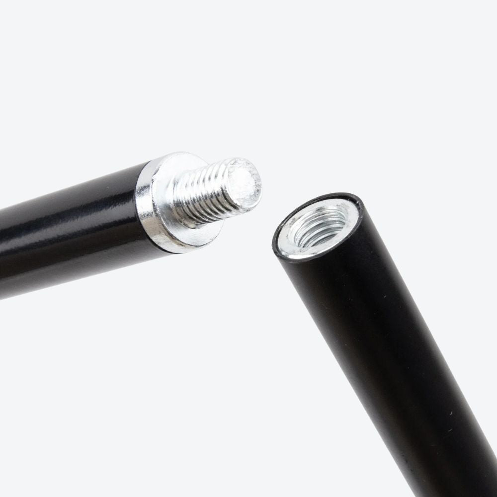 Alpha Wolf Silver Metal Cane-Bastoni UK