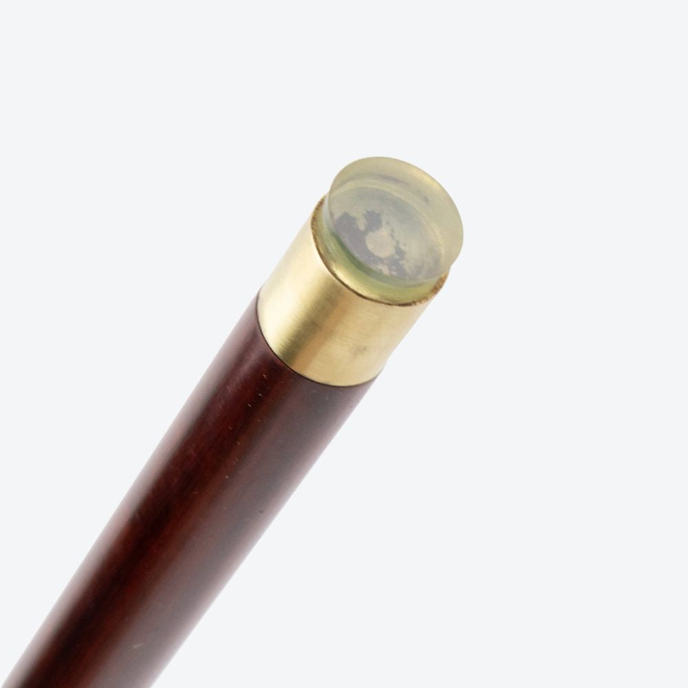 Brown Bamboo Cicada Wooden Cane-Bastoni UK