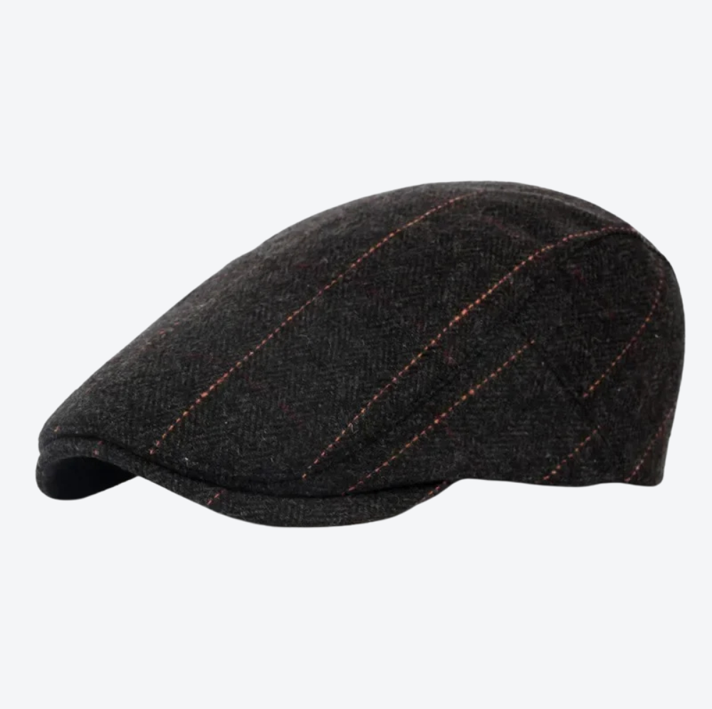 Bastoni Classic Black Men's Beret