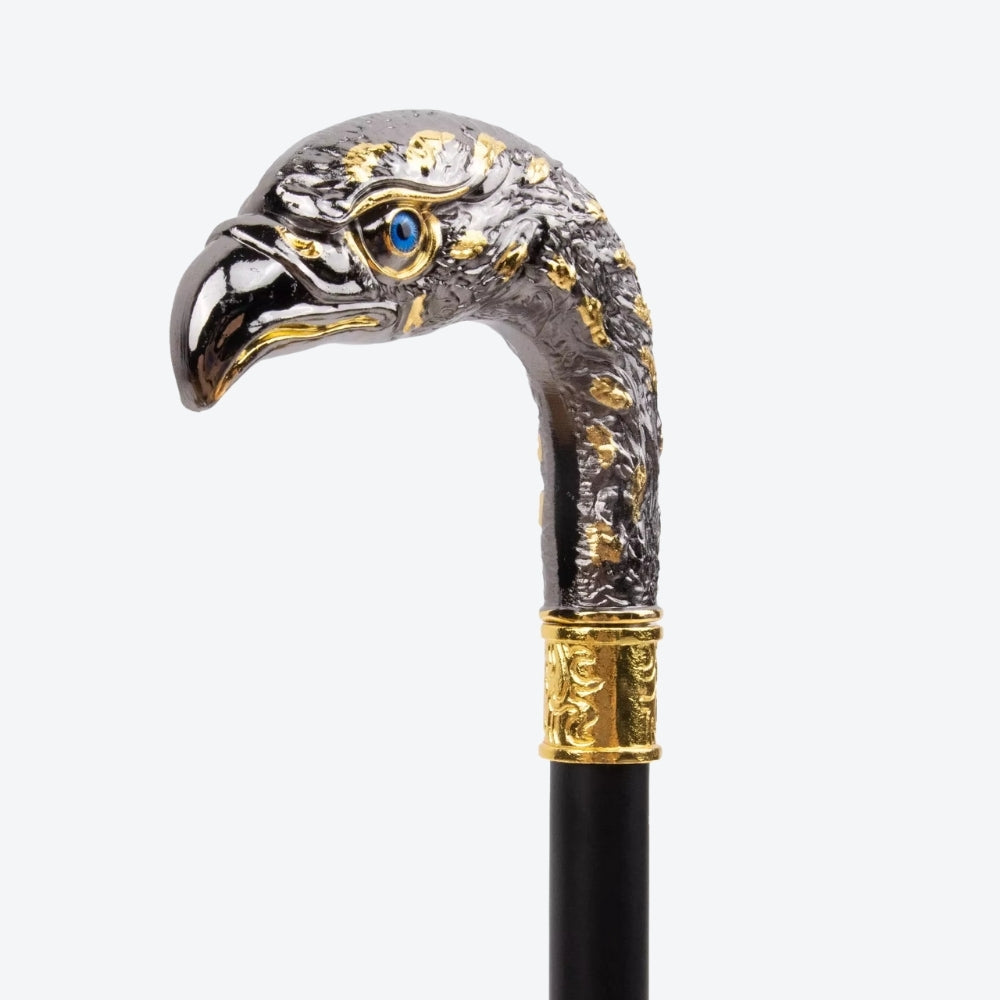 Classic Elegant Imperial Eagle Walking Stick - Bastoni