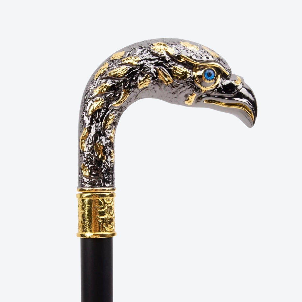 Classic Elegant Imperial Eagle Walking Stick - Bastoni