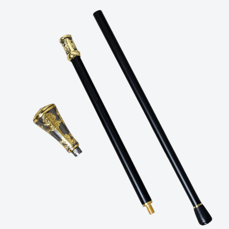 Classic Imperial Scepter Metal Cane-Bastoni UK
