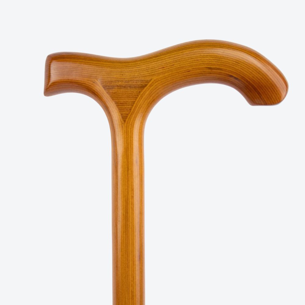 Bastoni Classic Light and Delicate Yellow Wooden Cane