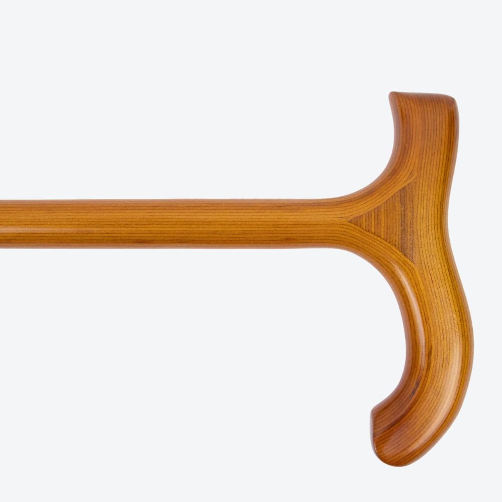 Bastoni Classic Light and Delicate Yellow Wooden Cane