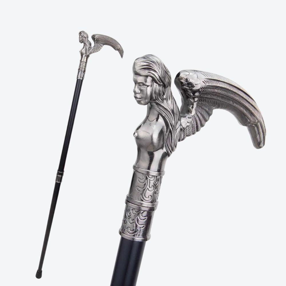 Classic Luxury Walking Stick Persian Angel - Bastoni