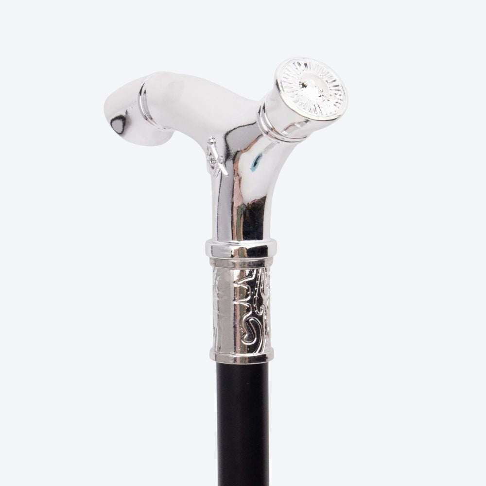 Classic Silver Masonic Cane - Bastoni
