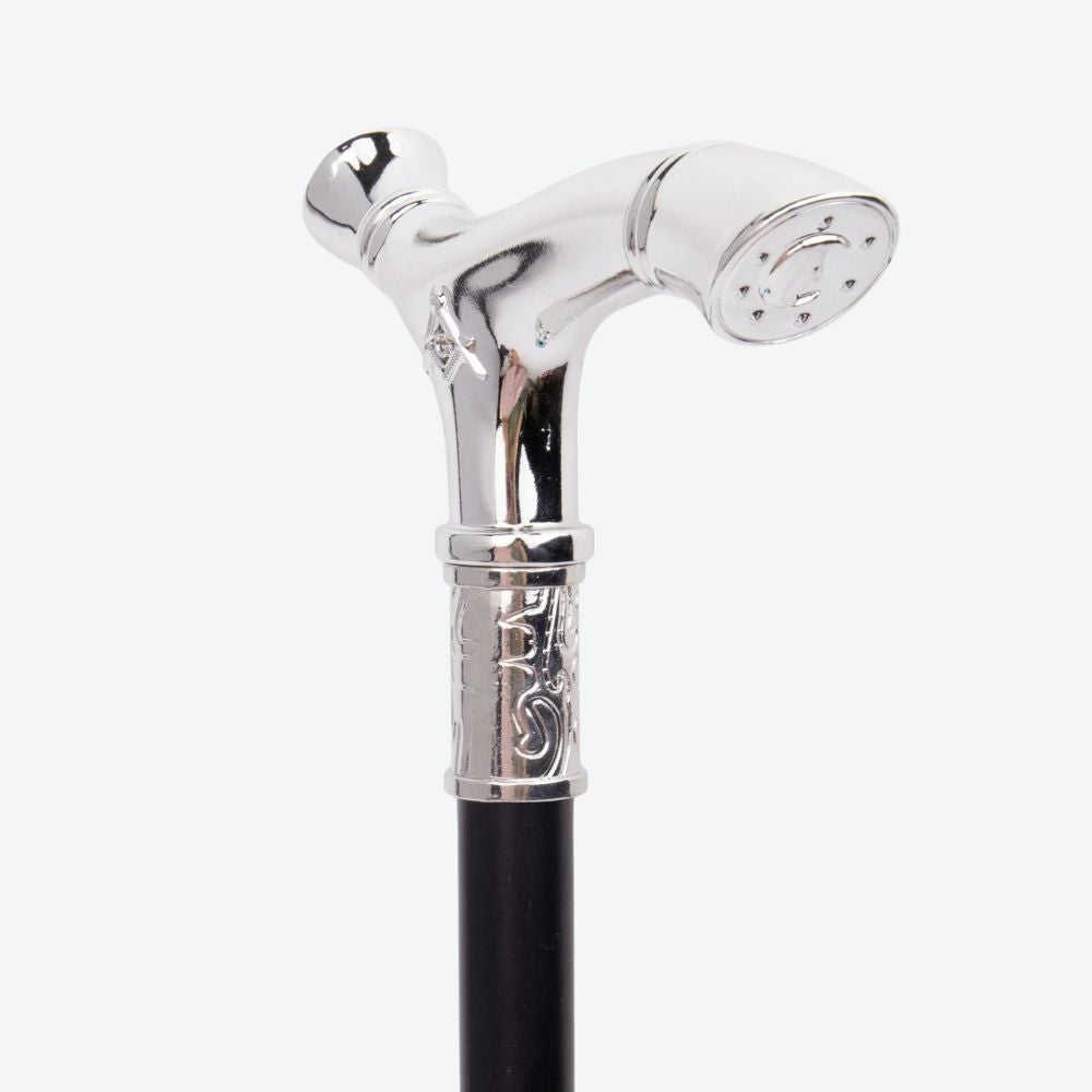 Classic Silver Masonic Cane - Bastoni