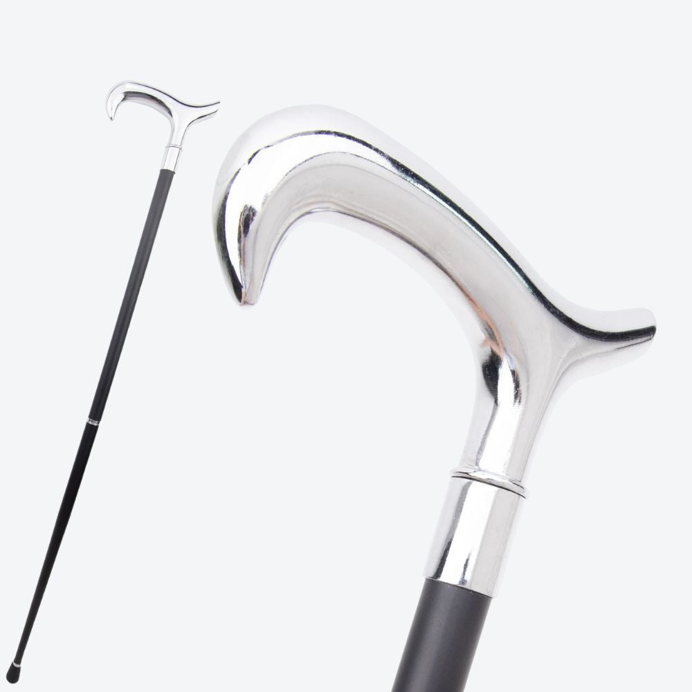 Bastoni Classic Vintage Silver Luxury Cane
