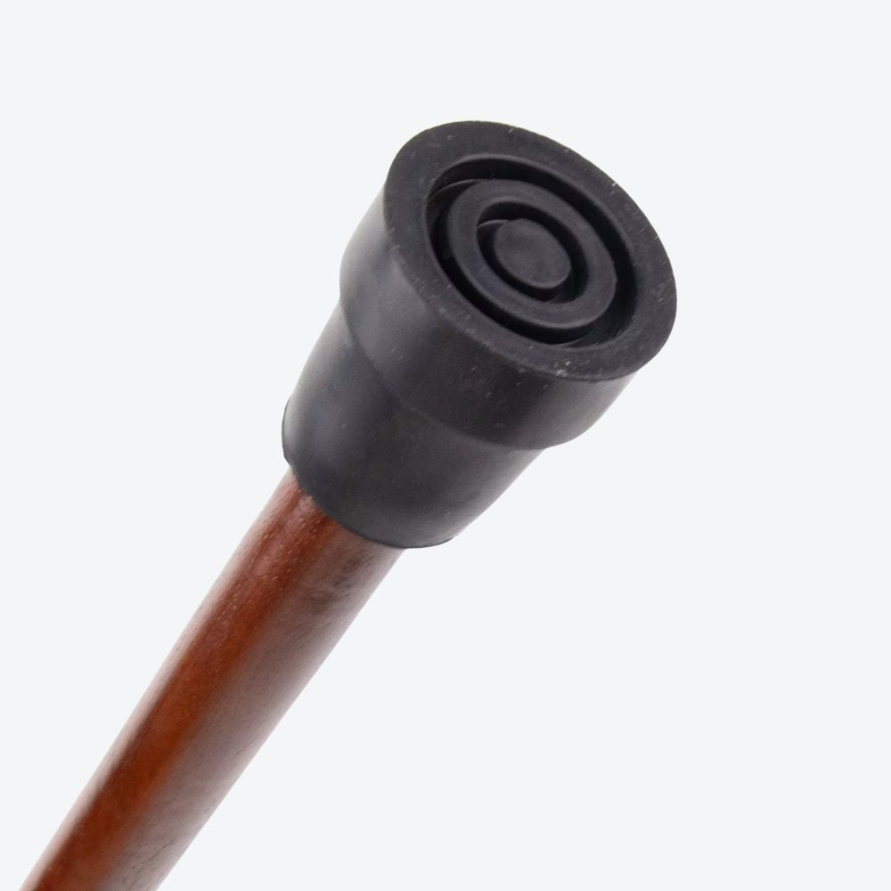Brown Wooden Single Joint Fashion Walking Stick Decorative Cospaly Party Walking Cane Halloween Mace Crutch Wand Crosier 92cm - Bastoni