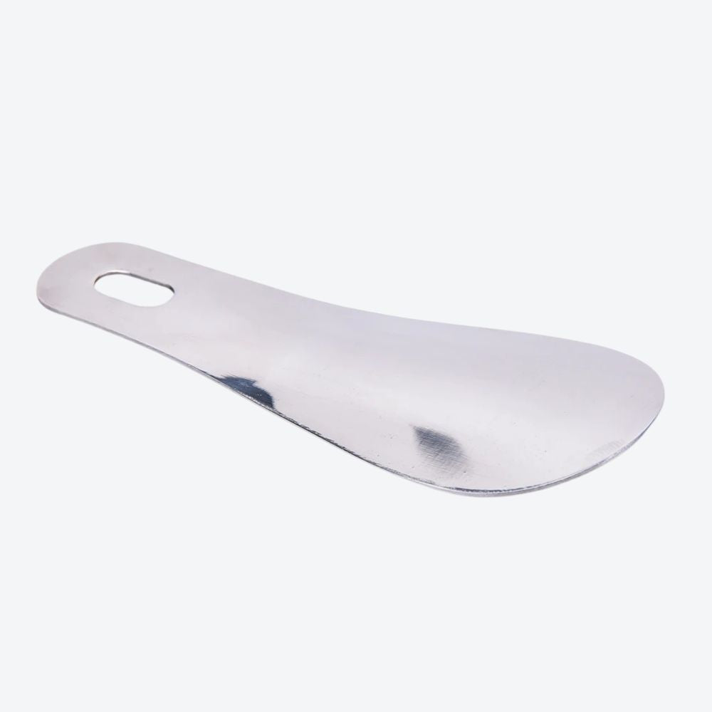 1PCS 10cm Spoon Shoehorn Professional Shoehorn Stainless Steel Metal Shoe Horn Shoes Lifter Tool - Bastoni