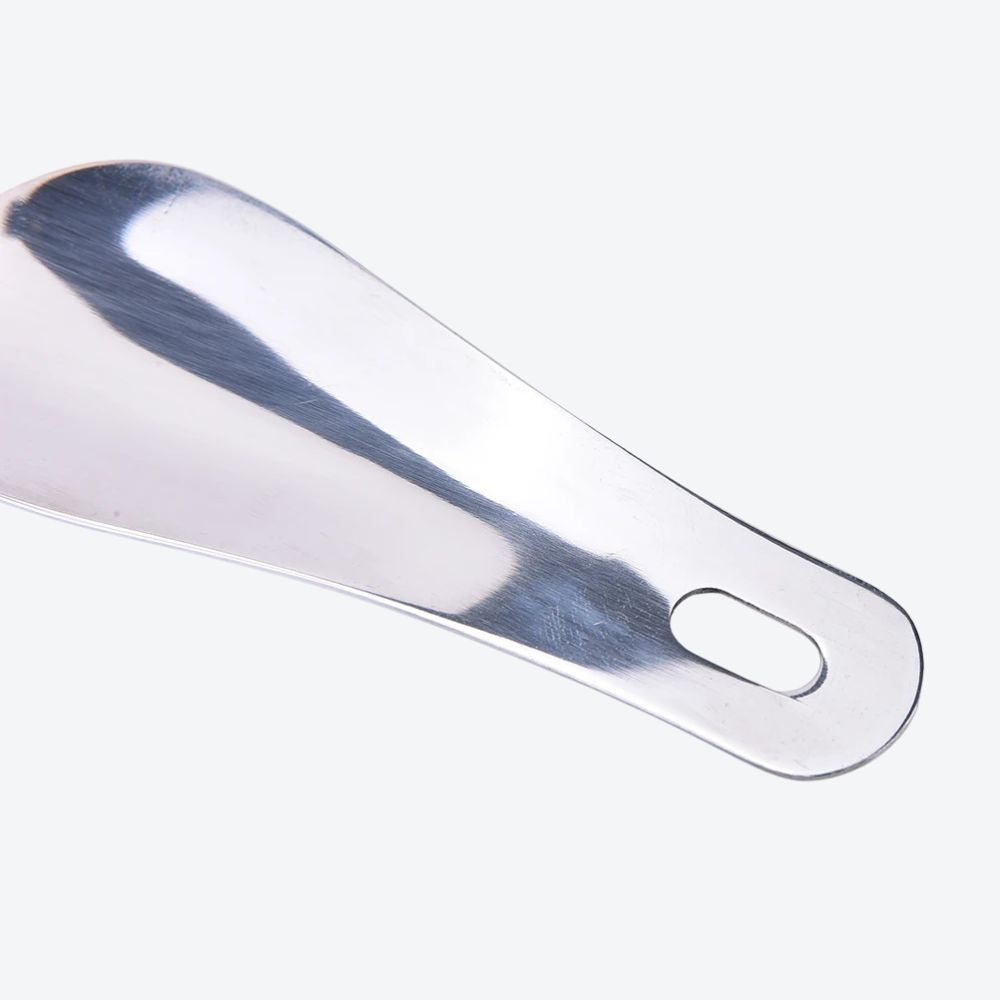 1PCS 10cm Spoon Shoehorn Professional Shoehorn Stainless Steel Metal Shoe Horn Shoes Lifter Tool - Bastoni