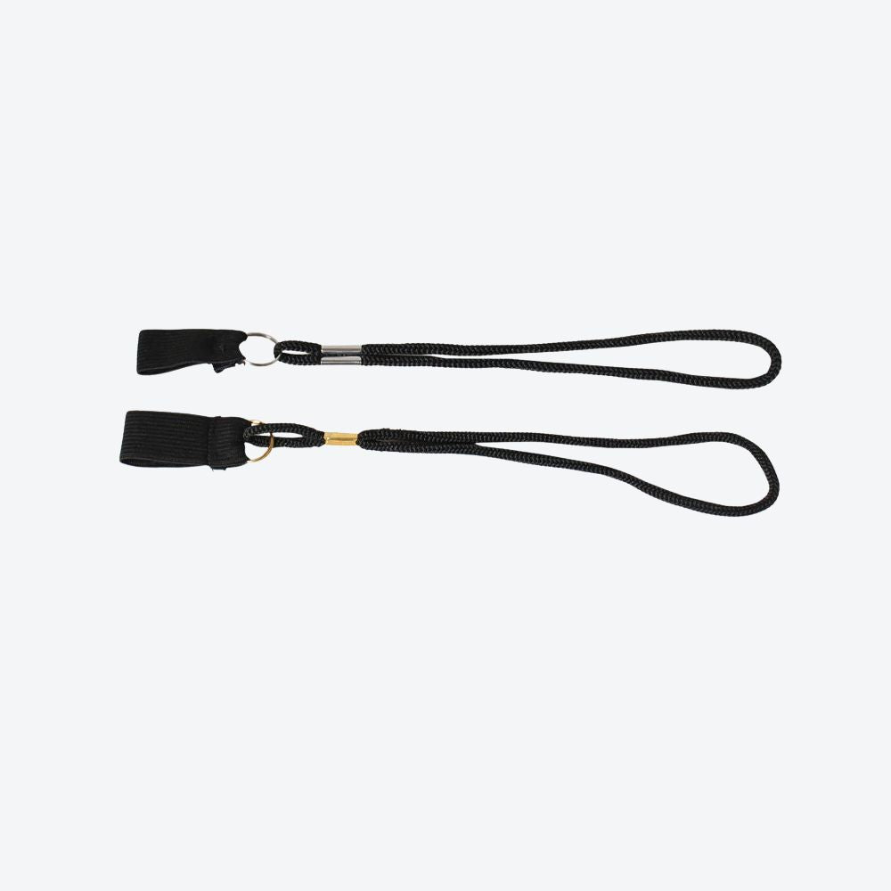 Durable Nylon Walking Stick Strap with Silver Details - Bastoni