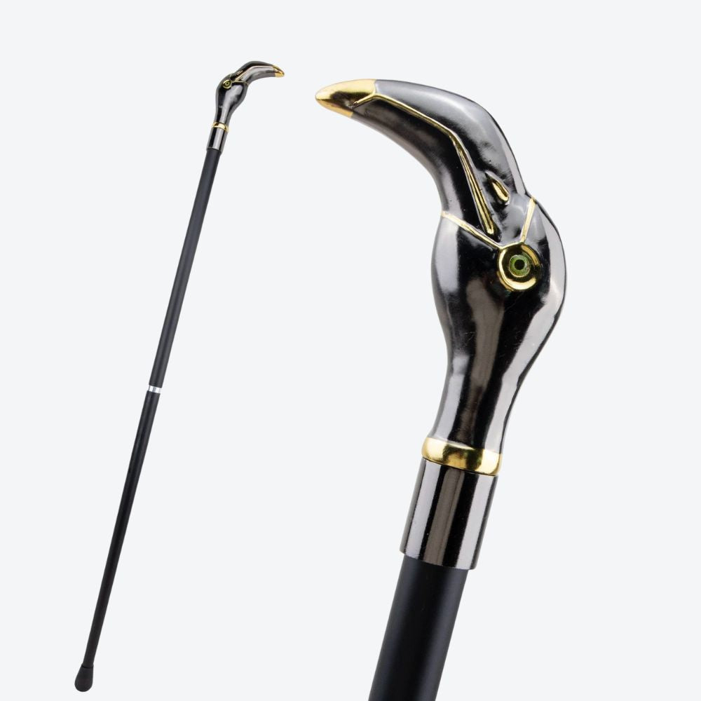 Exclusive Flamingo Luxury Walking Stick - Bastoni