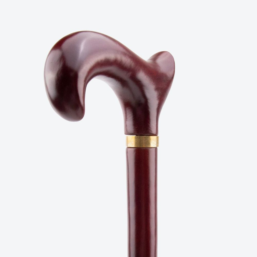 Bastoni Four-Pointed Fox Tail Wooden Cane
