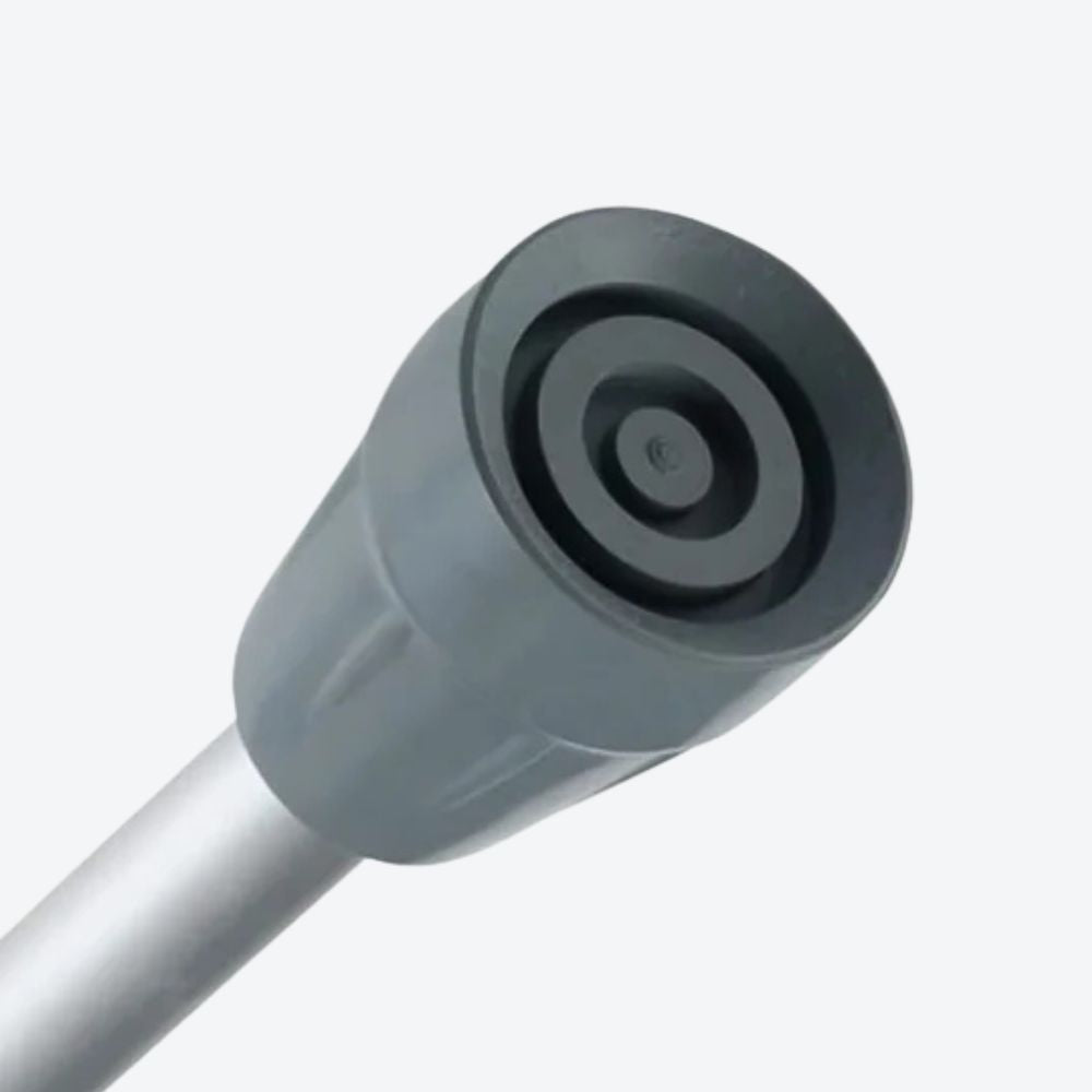 Gray Rubber Cane Tip - Bastoni