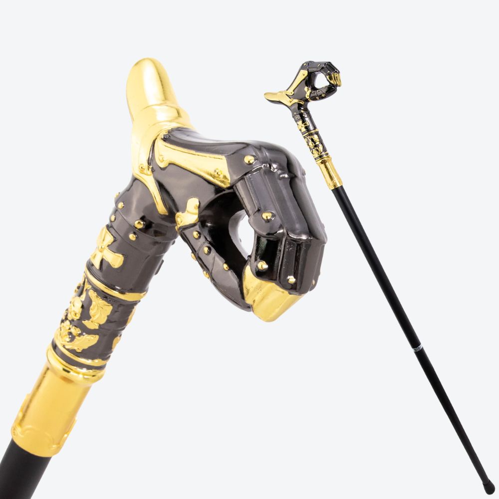 Knight Gauntlet Metal Cane-Bastoni UK