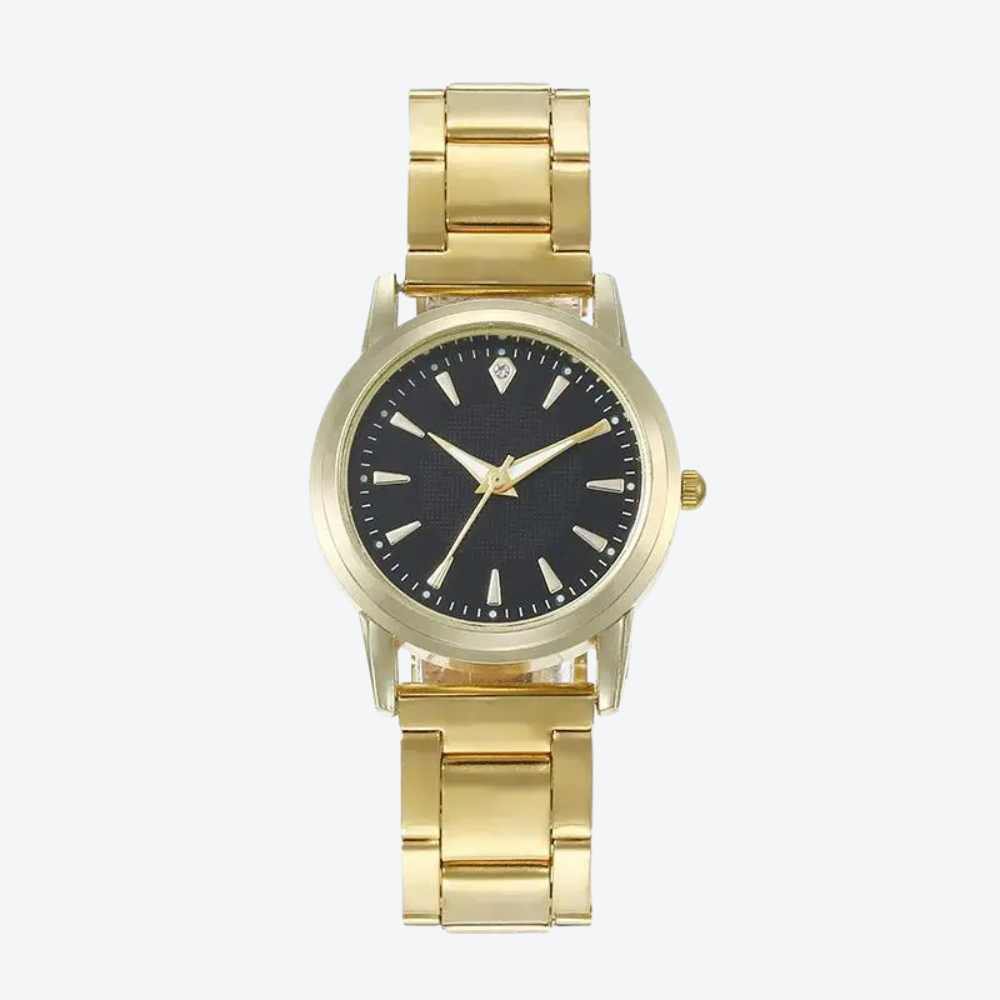 Elegant Minimalist White and Silver Wristwatch - Bastoni