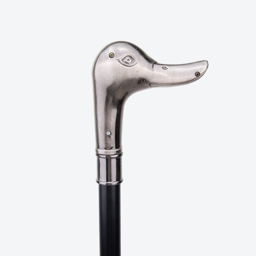 Classic Luxury Walking Stick with Imperial Duck Design - Bastoni