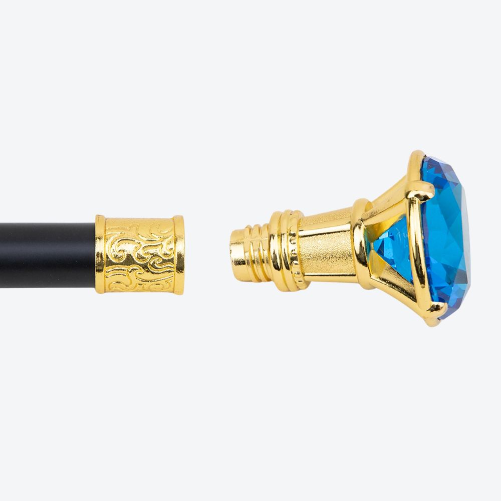 Bastoni Blue Diamond Gold Luxury Cane