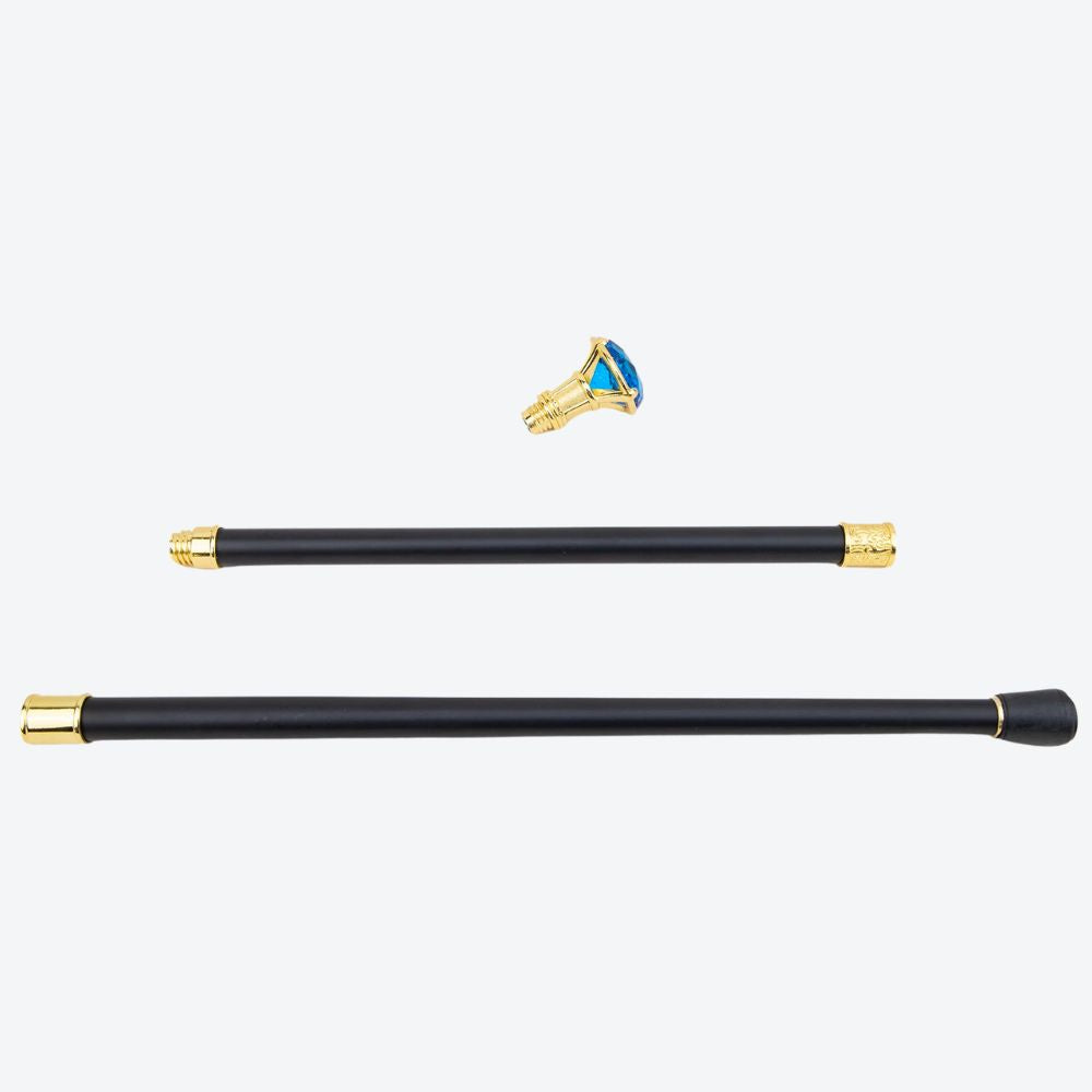 Bastoni Blue Diamond Gold Luxury Cane