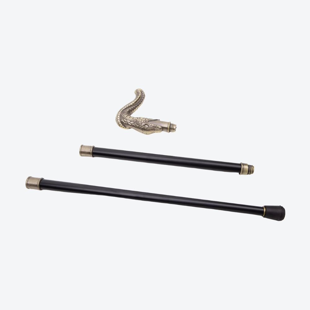 Luxury Imperial Serpent Copper Cane - Bastoni