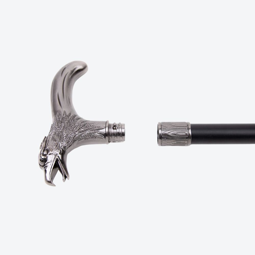 Luxury Metal Cane Royal Falcon - Bastoni