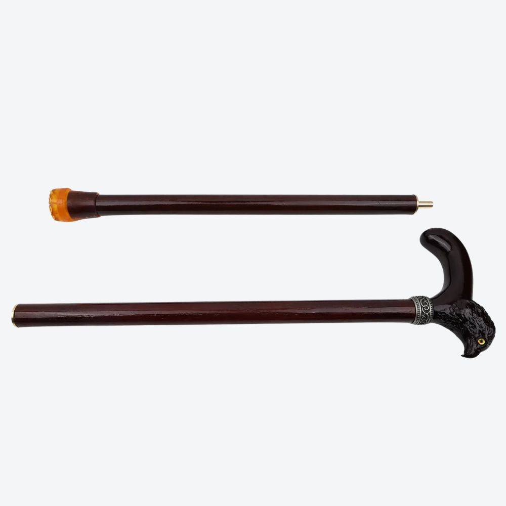 Noble Eagle Wooden Cane-Bastoni UK